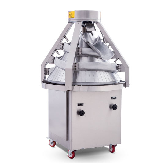 Conical dough rounder 100 - 600 gr